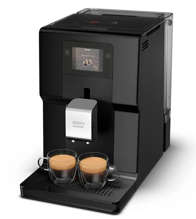 Krups Kaffeemaschine mit Mahlwerk INTUITION PREFERENCE SCHWARZ 11 GETRÄNKE EA873810