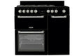 Leisure CUISINEMASTER PRO 100cm Gas- und Glaskeramik-Kochfeld, Schwarz - PR100F560K