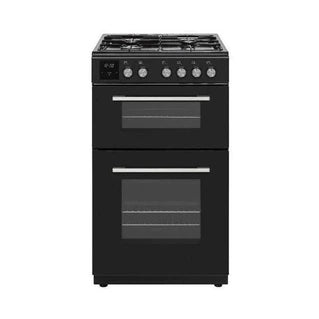 Continental Edison gas range cooker CECDF6060IBD double oven 4 burners W60 D60 H90