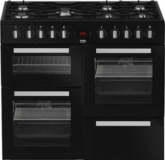 Beko Gasherd 159l 7 Flammen Schwarz pf335325db
