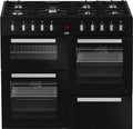 Beko Gasherd 159l 7 Flammen Schwarz pf335325db