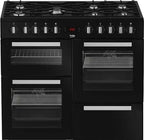 Beko Gasherd 159l 7 Flammen Schwarz pf335325db
