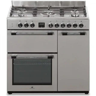 Continental Edison gas range cooker with 3 electric ovens CECP903FIX 5