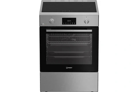 Indesit I6I8LCSX stainless steel induction range cooker