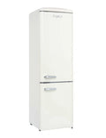 Frigelux CB255RC bottom-freezer refrigerator, vintage retro 1950s style