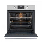 Horno empotrado Linarie Horno empotrado esmalte liso LABO73MX2 73 litros Multifunción 2 bandejas color cristal negro-Inox