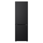 Réfrigérateur LG GBV3100EEP avec porte en acier inoxydable et étagères en verre, intérieur spacieux et compartiments de rangement.
