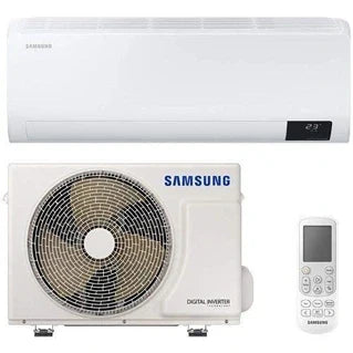 Samsung Luzon outdoor air conditioning unit AR09TXHZAWKXEU, white