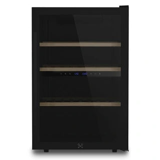 Vinoteca multitemperatura de 62 botellas de libre instalación - Negro - CAVCDB62