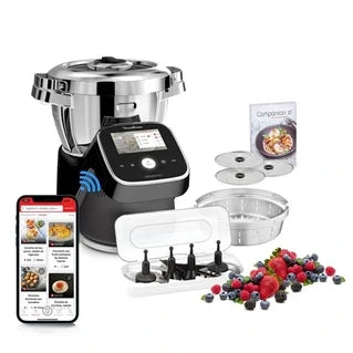 Robot de cocina Moulinex I Companion Touch Pro XL negro HF93D810
