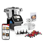 Robot de cocina Moulinex I Companion Touch Pro XL negro HF93D810