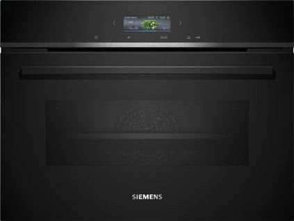 Siemens iQ700 Einbau-Backofen Kompakt-Backofen 60 x 45 cm schwarz CB774G1B1