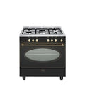 Glem GU850CER black gas cooker