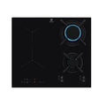 Placa mixta Electrolux Serie 300 KDI640713K - Placa de cocción mixta inducción y gas - 4 zonas de cocción - Integrable - ancho: 56 cm - profundidad: 49 cm - negro