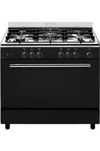 Cocina de gas Airlux CC902GTBK3 - 90CM GAS NEGRO
