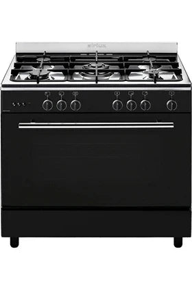 Cocina de gas Airlux CC902GTBK3 - 90CM GAS NEGRO