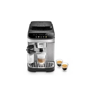 De'Longhi Magnifica Evo ECAM290.61.SB espresso coffee machine – automatic coffee machine with milk frother – 15 bar – silver/black