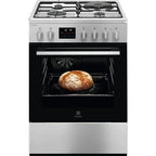 Electrolux EKM668989X freestanding dual-fuel cooker