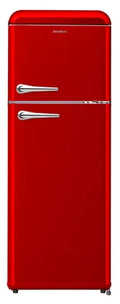 Hyundai RETRO refrigerator - 208L refrigerator, 48L freezer, static cooling