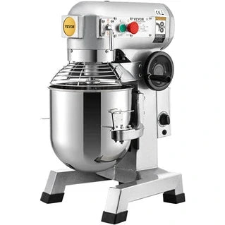 Robot de repostería Vevor multifunción, robot de cocina de acero inoxidable, 16 L, 500 W