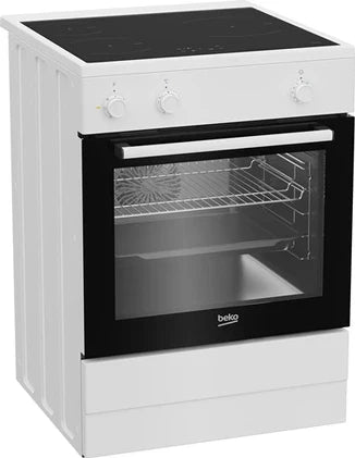 Beko FSE68112MWC induction range cooker