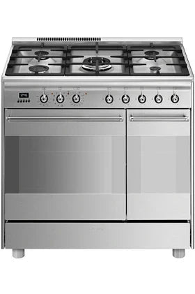 Cocina Smeg ESTHETIQUE CLASSICA 90cm MIXTA INOX - SCB92PX8