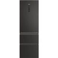 Haier single-door refrigerator, combined refrigerator-freezer - 3D 60 Series 5 HTW5618ENPT - Energy class E - 360 L - 185 X 59,5 X 66,7 Cm - Black