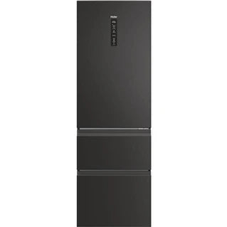 Haier single-door refrigerator, combined refrigerator-freezer - 3D 60 Series 5 HTW5618ENPT - Energy class E - 360 L - 185 X 59,5 X 66,7 Cm - Black