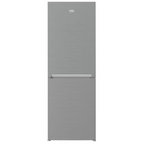 Réfrigérateur BEKO RCNA340I30SN moderne avec portes en acier inoxydable et espace de stockage intérieur spacieux.