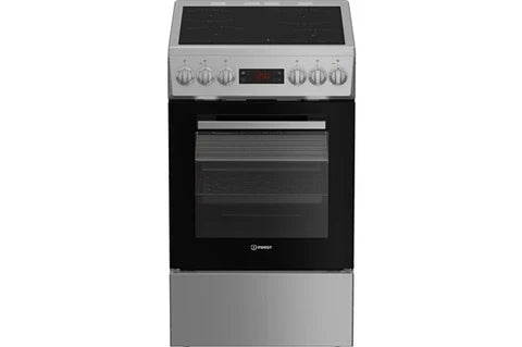Cocina vitrocerámica Indesit I5V5LCS Silver