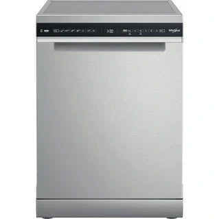 Whirlpool freestanding dishwasher, Stainless steel, 41dB, 9.5 L, Class B, 15 place settings