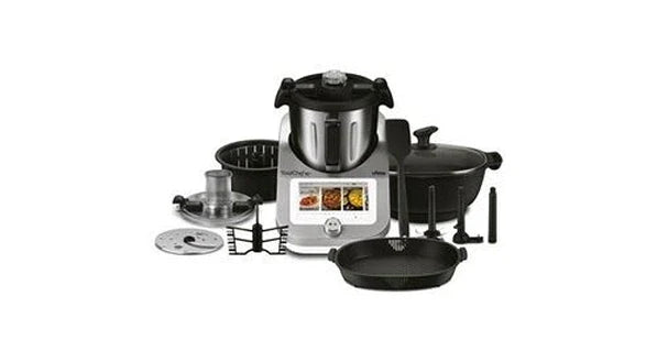 Ufesa Totalchef Küchenmaschine rk7 85104982 4. 5 Liter 2000 Watt Touchscreen 30 Funktionen Schwarz