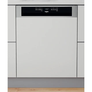 Whirlpool W0BD851AX Vollintegrierbarer Geschirrspüler Silber