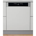 Whirlpool W0BD851AX Vollintegrierbarer Geschirrspüler Silber