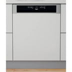 Whirlpool W0BD851AX Vollintegrierbarer Geschirrspüler Silber