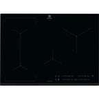 Electrolux EIV734 - induction hob - 4 cooking zones - cutout - width: 68 cm - depth: 49 cm - with beveled front edge - black