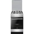 Fagor gas range cooker FACG202S 4 burners 74 L 50 60 cm silver
