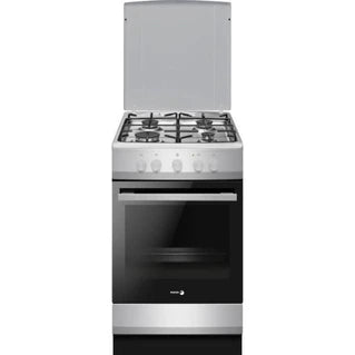 Fagor gas range cooker FACG202S 4 burners 74 L 50 60 cm silver