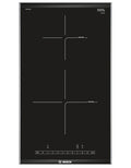 Bosch Serie | 6 PIB375FB1E mixed hob - Induction cooktop - 2 cooking zones - Cutout - width: 27 cm - depth: 49 cm - with front trim and