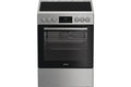 Indesit I6V5LCX stainless steel ceramic cooker