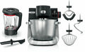 Professional stand mixer Bosch Serie 6 MUMS6ZS17 food processor 1600 W 5,5 L Black, Stainless steel