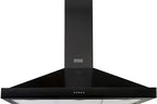 Stoves HOTPYR100NOIR Wandhaube