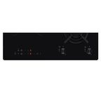 Placa mixta Electrolux Serie 300 KDI640713K - Placa de cocción mixta inducción y gas - 4 zonas de cocción - Integrable - ancho: 56 cm - profundidad: 49 cm - negro