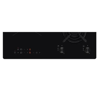Electrolux Serie 300 KDI640713K mixed hob - Mixed induction and gas cooktop - 4 cooking zones - Cutout - width: 56 cm - depth: 49 cm - black
