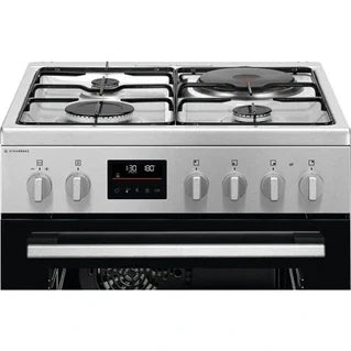 Electrolux EKM668989X freestanding dual-fuel cooker