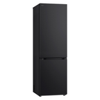 Réfrigérateur LG GBV3100EEP avec portes doubles, intérieur spacieux et compartiments de refroidissement visibles.