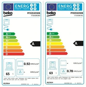 Beko Gasherd 159l 7 Flammen Schwarz pf335325db