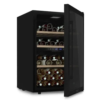 Vinoteca multitemperatura de 62 botellas de libre instalación - Negro - CAVCDB62