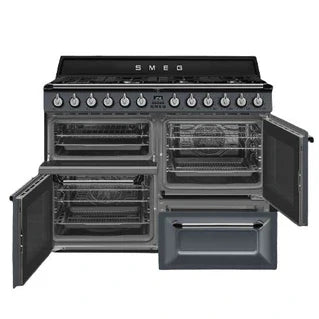 Smeg VICTORIA 110cm Standherd, GEMISCHT, GRAU - TR4110GR