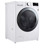 Lave-linge LG F71P12WHS en vue frontale, affichant le panneau de contrôle et la porte d'accès à la lessive.